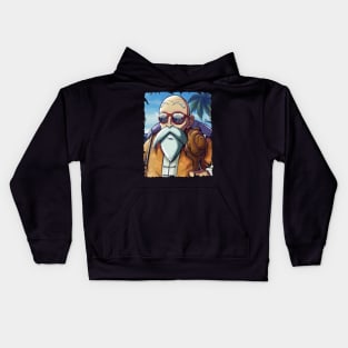 MASTER ROSHI MERCH VTG Kids Hoodie